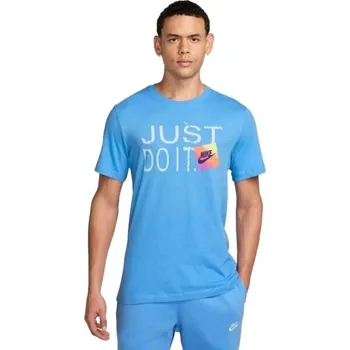 Pánské tričko Pánské triko Nike SPORTSWEAR TEE L Modrá, Mix