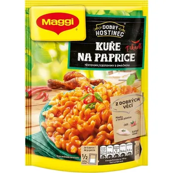 MAGGI Dobrý Hostinec Kuře na paprice pikant těstoviny s omáčkou 146g