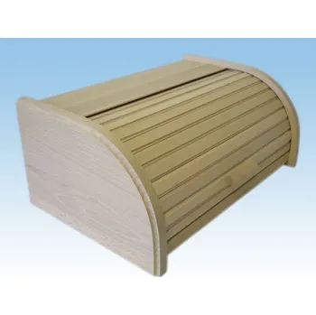 Dóza na potraviny Chlebovka 42x28x18cm, svělá BK nelak., dřevěná