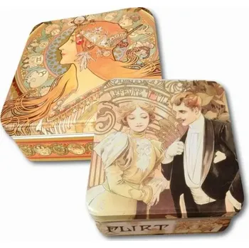 Cukrovinka Chocoland Mucha Italské čokoládové pralinky v plechové dóze 230g (Chocoland Mucha Italské čokoládové pralinky v plechové dóze 230g)