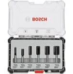 BOSCH Sada fréz, 6 ks, drážkovací frézy s 6mm vřetenem 2607017465 free_store_pickup