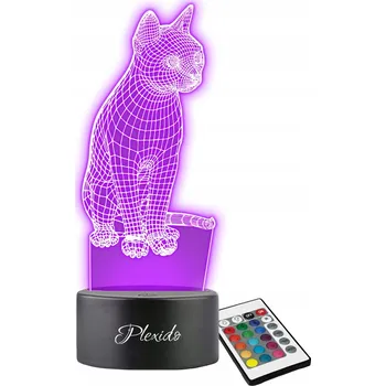 Lampička Plexido vícebarevná Noční lampa