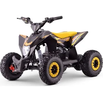 Dětské elektrovozidlo Elektrická čtyřkolka pro děti Beneo Motors SPIDER žlutý - 1000W