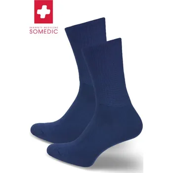 Milena Zdravotní ponožky Somedic modré Velikost ponožek: 37-41