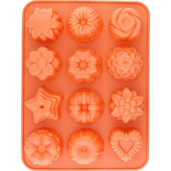 Forma na pečení Doplňkový sortiment Forma na pečení MagicHome muffin, silikon, 21,2x15,6x3cm