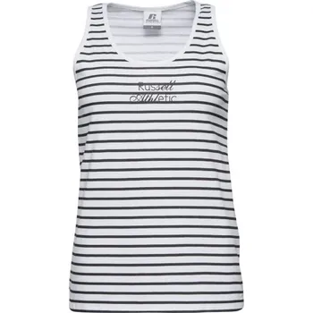 Dámský nátělník Russell Athletic LC1B XL Bílá, Černá