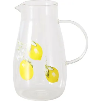 Boltze Skleněný džbán na limonádu CAPRI, výška 21 cm