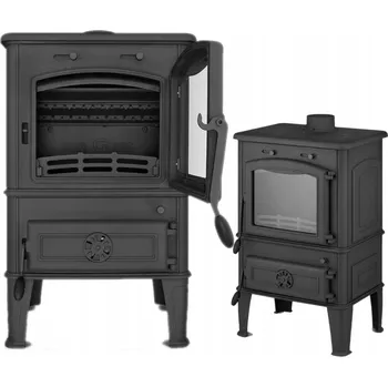 Krbová kamna Kamna krbová litinová FERGUSS LUX / MAGMA 10,2 kW