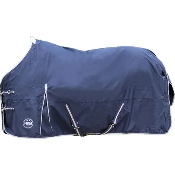 Deka pro koně Nepromokavá deka HKM Eco Light - 0g, tmavě modrá, 155 cm