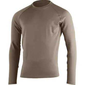 Pánská mikina WITY pánská merino mikina/svetr - Hnědá 7373 / XXXL / Hnědá