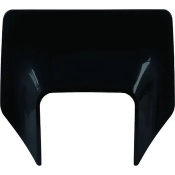 RACETECH (RTECH) PŘEDNÍ MASKA SVĚTLA HUSQVARNA TE/FE 17-19, ČERNÁ BARVA (VZOR