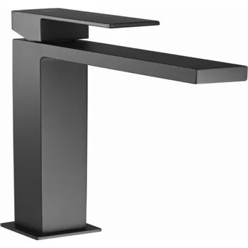 Vodovodní baterie HERZ Baterie umyvadlová černá, vysoká, SQ q12B - UH00058B