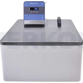 Oběhový termostat IKA CBC VISC lite v sadě s rotačním viskozimetrem Rotavisc me-vi Complete se stojanem ROTASTAND s manuálním zdvihem, rozsah viskozit 100 až 40 000 000 mPa.s, Typ sady: CBC ROTAVISC me-vi Package, k produktu: Termostat oběhový IKA CBC VIS