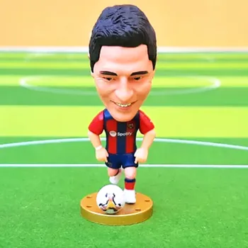 Figurka Numberoplus Fotbalová figurka Barcelona - Robert Lewandowski