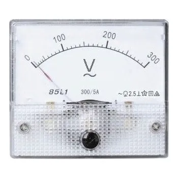 PANELOVÝ VOLTMETR 300V~ 65x80mm