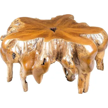 Zahradní stůl DEOKORK Teakový stolek BERT IX