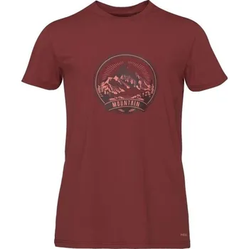 Pánské tričko Pánské triko Head MALBUN 2XL Červená, Černá