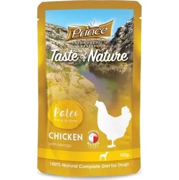 Krmivo pro psa Prince Kapsička PALEO 150 g Kuře & Mango vlhké krmivo pro psy