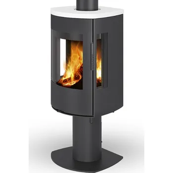 Krbová kamna Romotop - PARLA T 3S - keramika 63360 Smetanová pigment