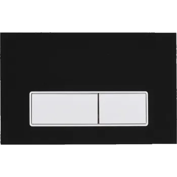 Splachovací tlačítko Splachovací tlačítko pro WC rám Jomo Werit JomoTech skleněné černé