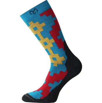 WHP ponožky z merino vlny - Modrá 590 / (42-45) L / Modrá