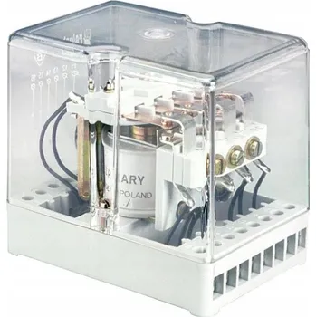 Relé Průmyslové relé Relpol 4P AC1 5A/400V DC1 5A/24V DC 220V RU400-3014-28-1220