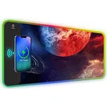 Huado RGB podložka pod myš s bezdrát nabíjením 15W Mars Huado XRGB-999