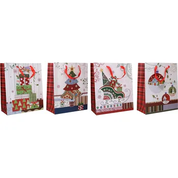 Dárková taška Dárková taška M 26x32x12cm Vánoce