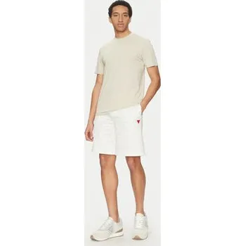 Pánské kraťasy Guess Sportovní kraťasy Z4YD03 FL04Q Bílá Regular Fit XXL