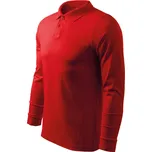 MALFINI® Pánská hladká bavlněná polokošile Single J. s dlouhým rukávem 211 červená M + Množstevní slevy