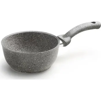 Hrnec Granit diamantový rendlík 16 cm indukce s poklicí