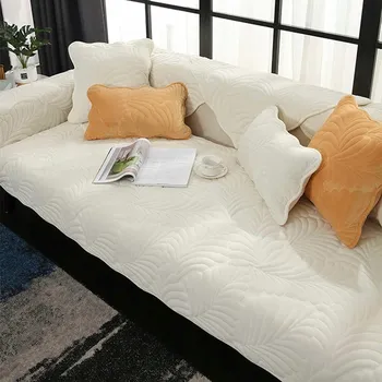 Napínací potah Potah na pohovku (gauč) béžový