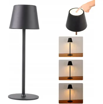 Lampička STOJÍKOVÁ LAMPA NOČNÍ LAMPA DOTYKOVÉ OVLÁDÁNÍ JASU AKUMULÁTOR USB
