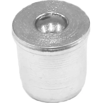 Mazací zátka k zalisování D průměr 8 mm 101401