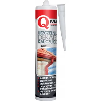 Tmel Qmar kaučukový tmel na střechy, šedý