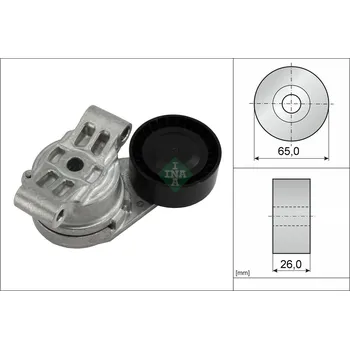 Napínák, žebrovaný klínový řemen INA 534 0308 10