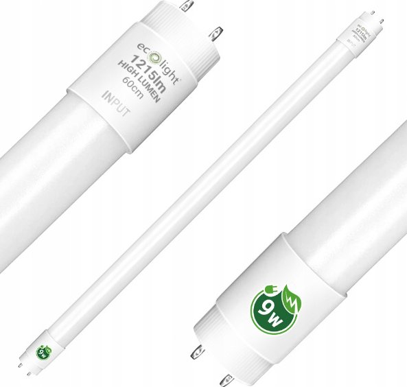 Ecolight Ecolight LED trubice T8 9W 1215lm 4000k od 47 Kč - Zbozi.cz