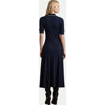 Dámské šaty LAUREN RALPH LAUREN Každodenní šaty 200957638001 Tmavomodrá Slim Fit XS