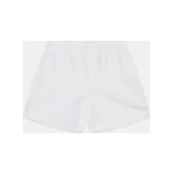 Guess Sportovní kraťasy J5GD24 KA6R4 Bílá Relaxed Fit 16Y