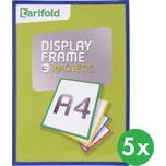 TARIFOLD Magnetický rámeček A4 (5 ks), modrá