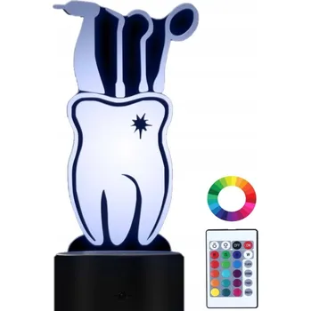 Lampička Plexido vícebarevná Noční lampa