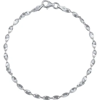 Náramek Stříbrný náramek Ronda - 3 mm 17 cm