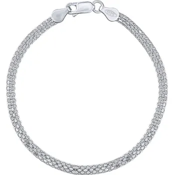 Náramek Stříbrný náramek Bismark - 3,5 mm 17 cm