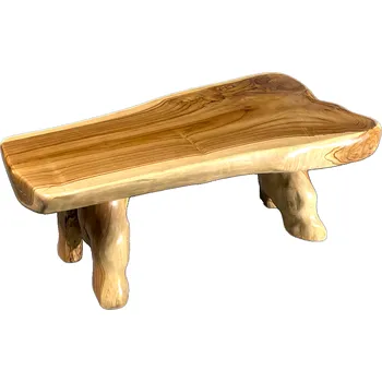 Zahradní lavice DEOKORK Teaková lavice ROOT