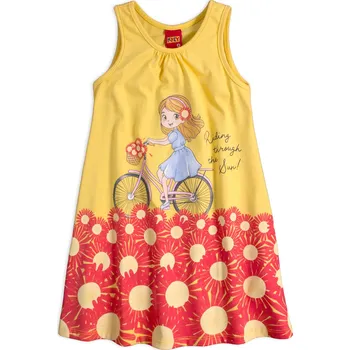 Dívčí šaty Dívčí šaty KYLY RIDING žluté Velikost: 98