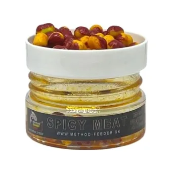 Boilies Nástraha Method Feeder Fans Micro Wafters 4 x 5mm 25ml - Česnek