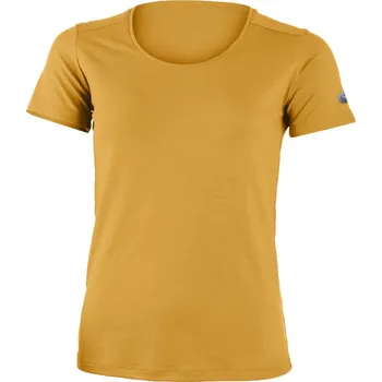 IRENA dámské 100% merino triko - Hořčicová 2424 / S / Hořčicová