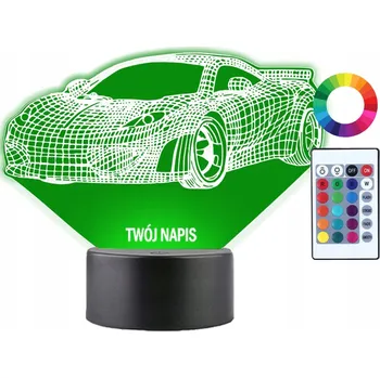 Lampička Plexido vícebarevná Noční lampa