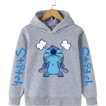 Chlapecký svetr Lilo & Stitch Mikina s kapucí a motivem "Lilo & Stitch" - Zuřivý Stitch Barva: šedá (935-59034), Velikost: 150/10-11 let