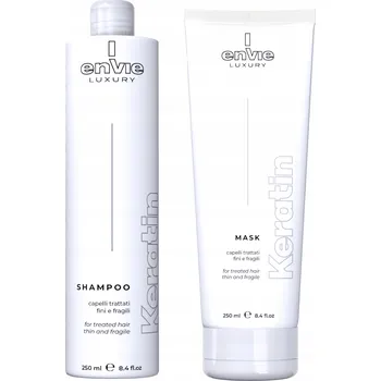 Šampon Šampon Envie na vlasy 500 ml pro narovnání a vyhlazení s brazilským keratinem